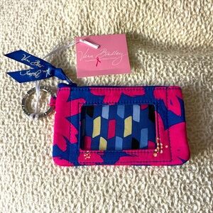 Brand new Vera Bradley zip ID case